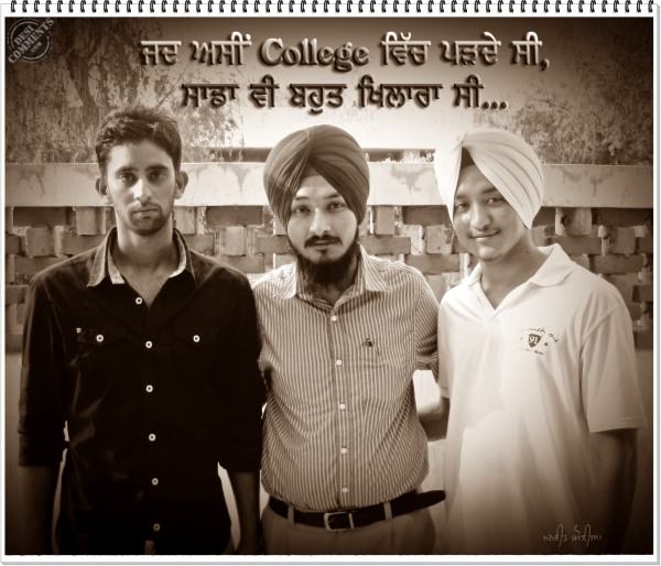 Jad asi college vich parhde si