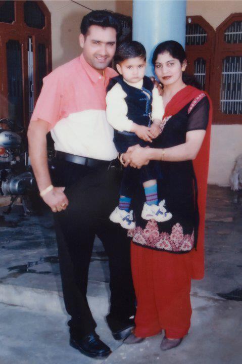 Kulwinder dhillon with his family