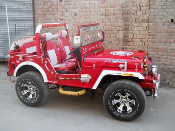 Red Jeep