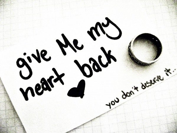 Give me my heart back