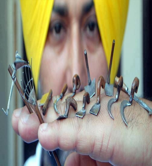 Small Size Of Punjabi Traditional Agricultural Tools