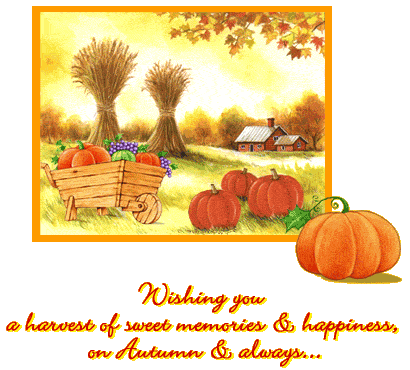Wishing You A Sweet Memories On Autumn