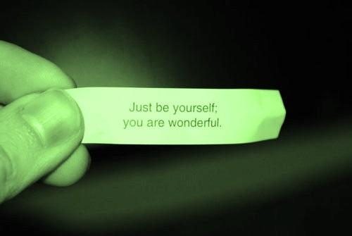 Just Be Yourself