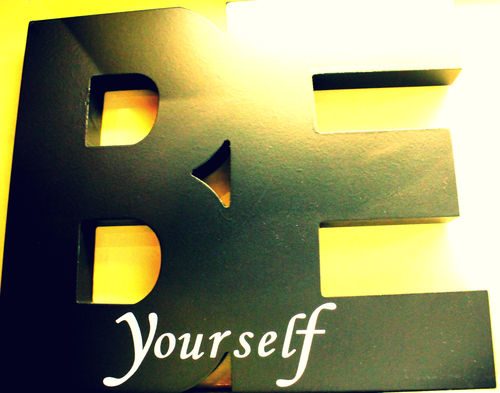 Be yourself image