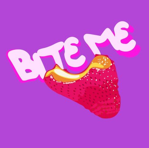 Bite me – strawberry