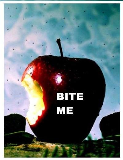 Bite me apple