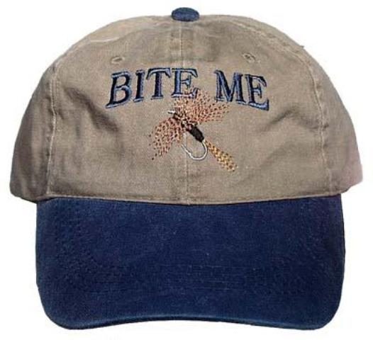 Bite me cap