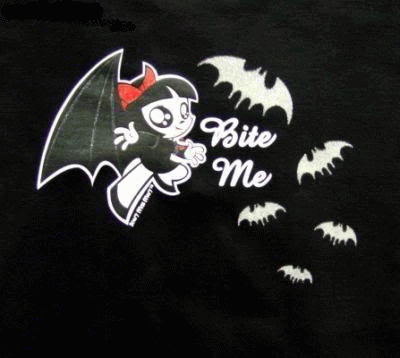 Bite me bat bird girl