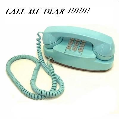 Call me dear