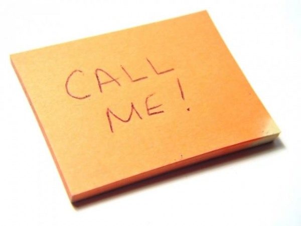 Simple call me image