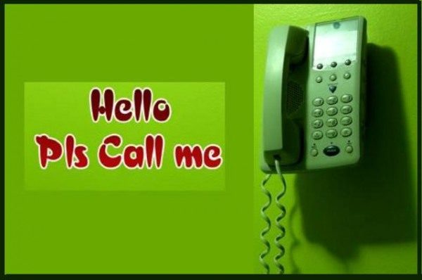 Hello plz call me