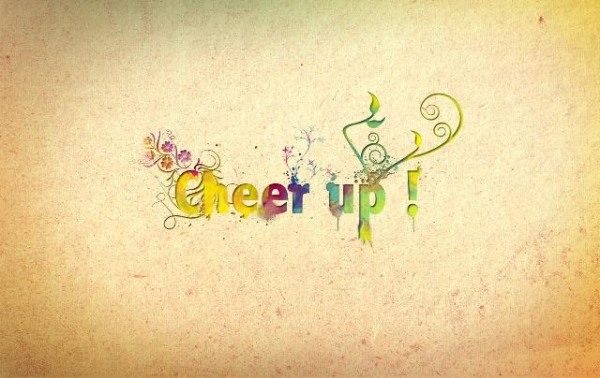 Cheer up simple image
