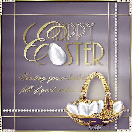 Good wishes on easter day