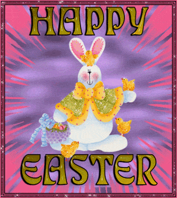 Happy easter day with beautiful graphic