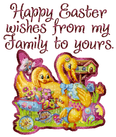 Easter wishes from my family
