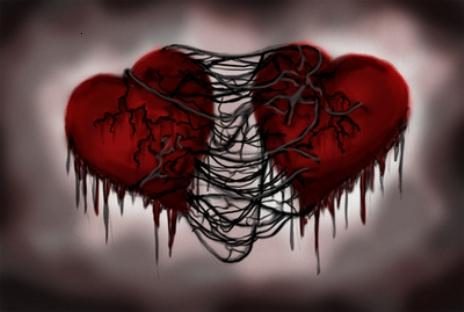 Emo hearts pic