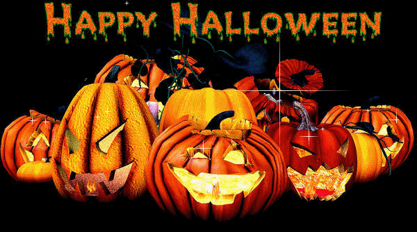Glittering pumpkin graphic