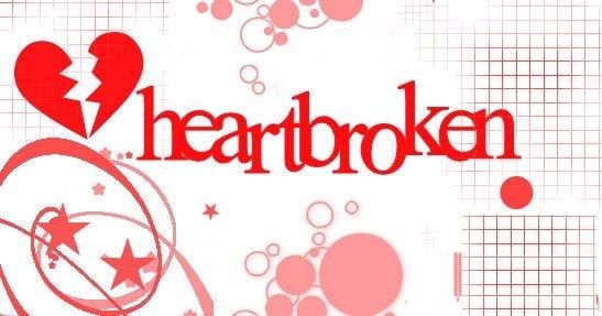 Stylish heart Broken graphic