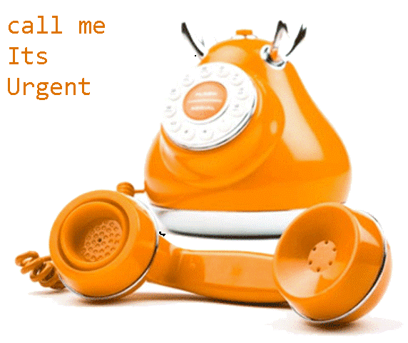 Call me its urgent
