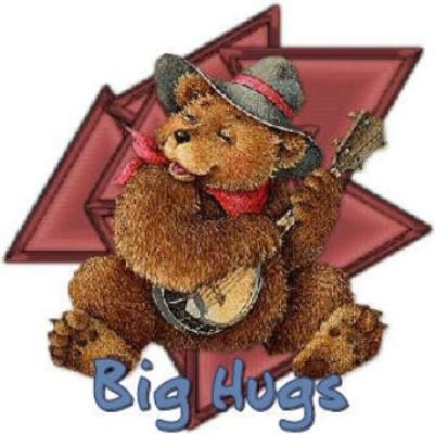 Big hugs graphic