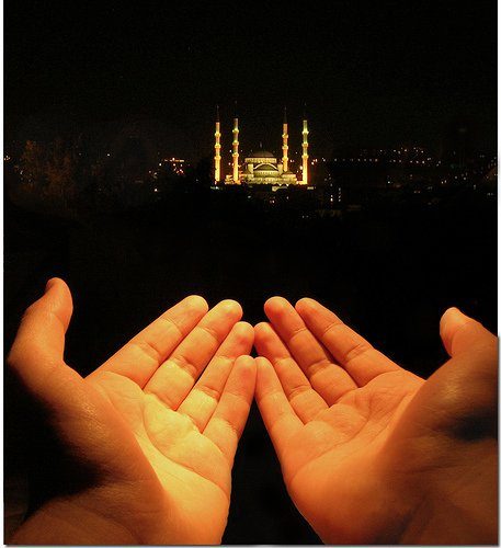 Muslim praying hands - DesiComments.com