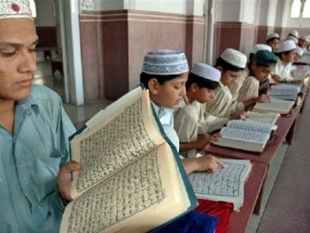 Boys Reading Quran