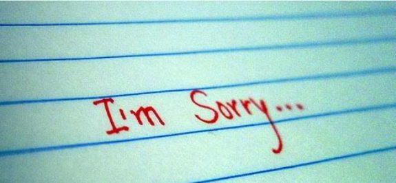 I’am Sorry