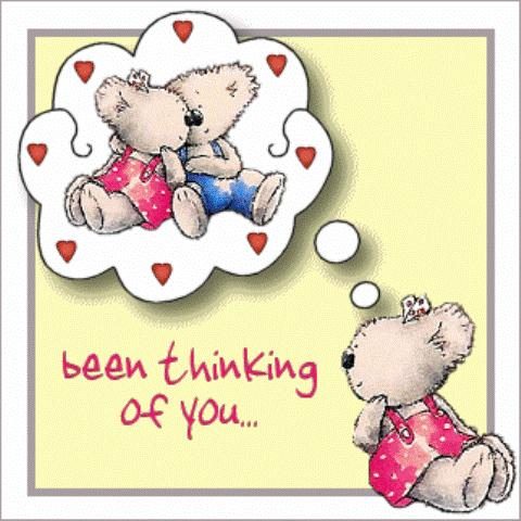 Been thinking of you graphic