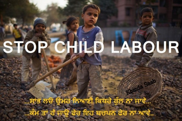 Stop child labour