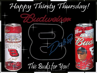 Happy thirsty thursday-this bud’s for you