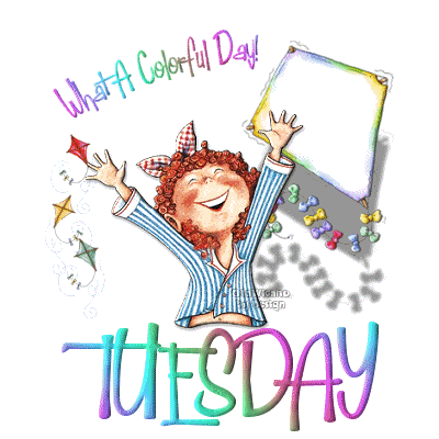 What a colorful day-tuesday