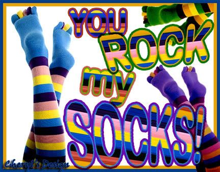 You rock my socks