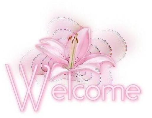 Beautiful welcome image