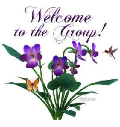 Welcome to the group