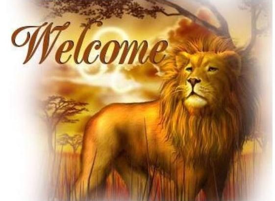 Welcome-lion - DesiComments.com