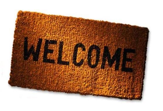 Welcome mat