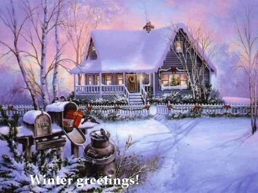 Winter greetings!