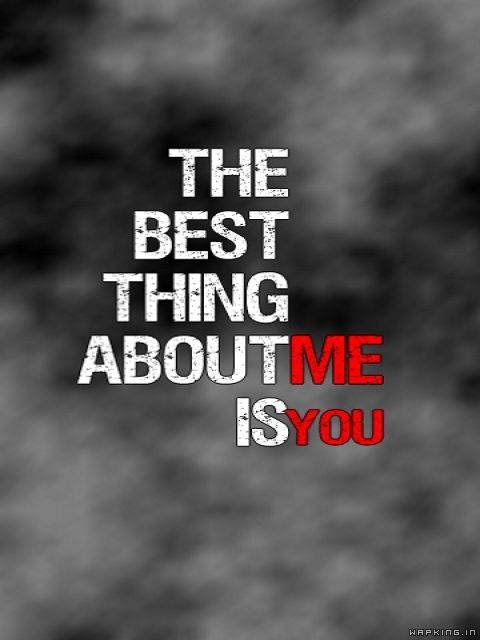 The Best Thing About Me