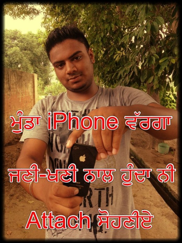 Munda iphone warga