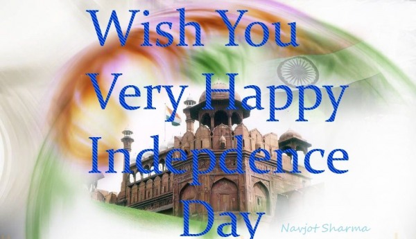 Wish you very happy independence day