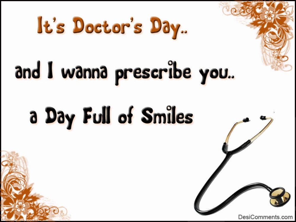 Happy Doctor's Day - DesiComments.com