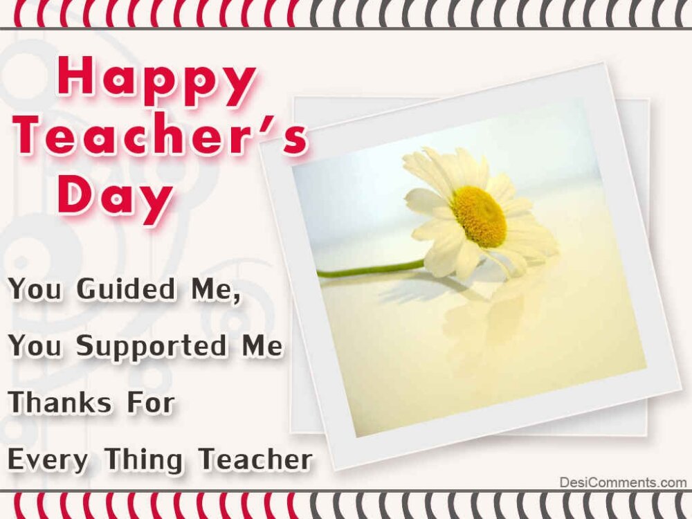 Happy Teacher's Day - DesiComments.com