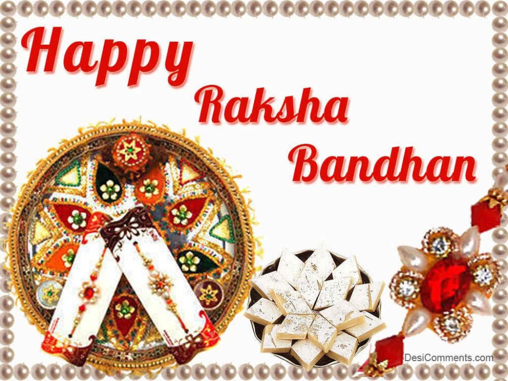 Happy Raksha Bandhan - DesiComments.com