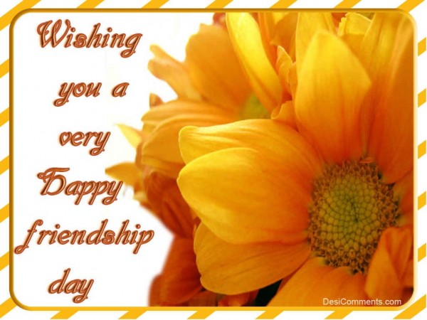 Wishing You A Very Happy Friendship Day