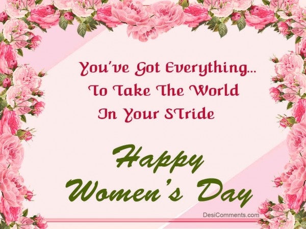 Wishing You A Very Happy Women’s Day