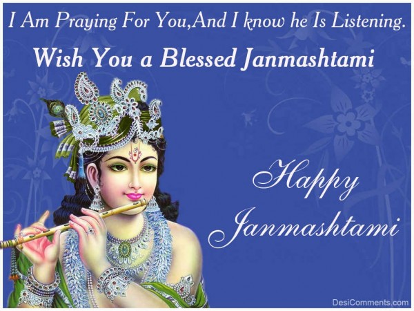 Wishing You A Blessed Janmashtami