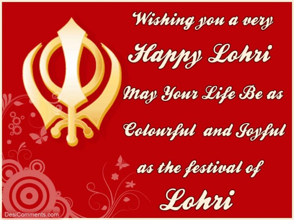 Wishing You A Very Happy Lohri