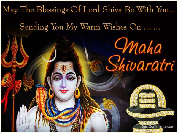 May The Blessings Of Lord Shiva With You