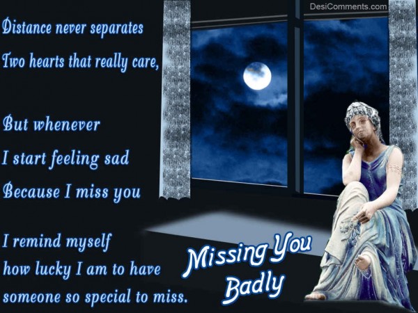 Missing You Badly