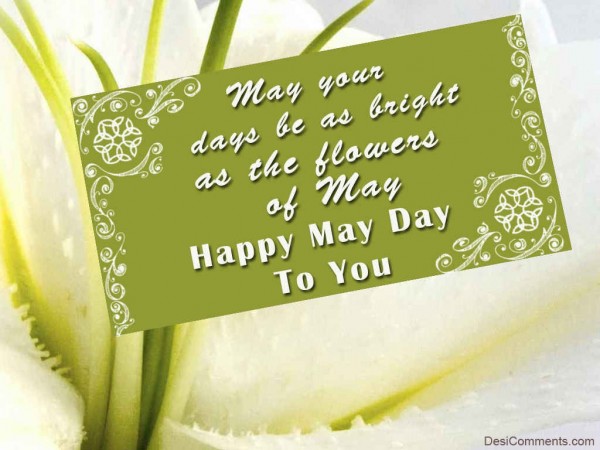 Happy May Day To You